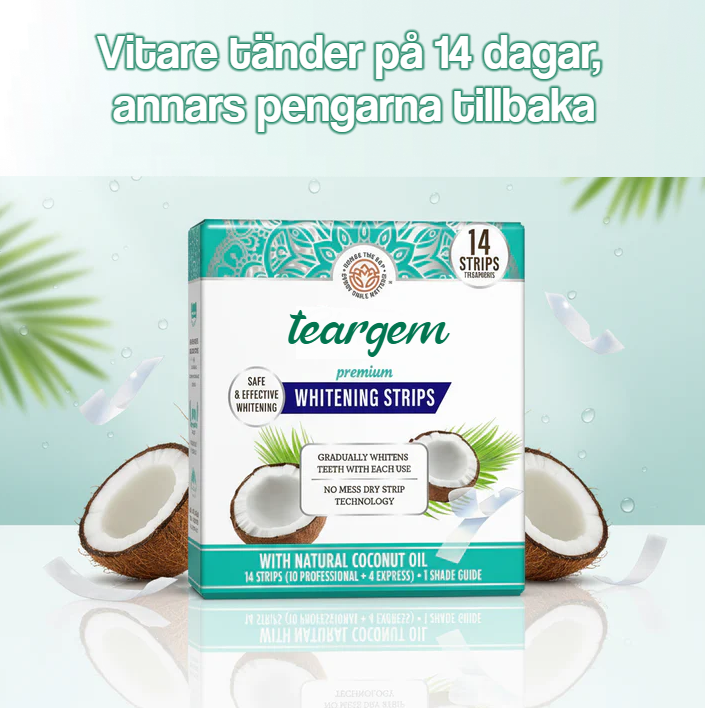 TearGem Whitening Strips 14-Pack