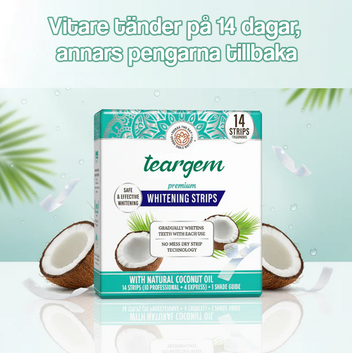 TearGem Whitening Strips 14-Pack